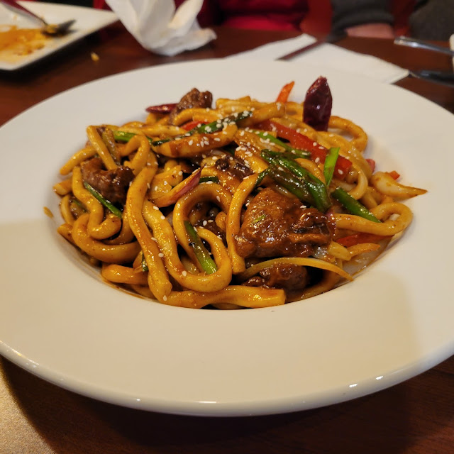 Dry Stirfried Laghman Laghman Saut Sec