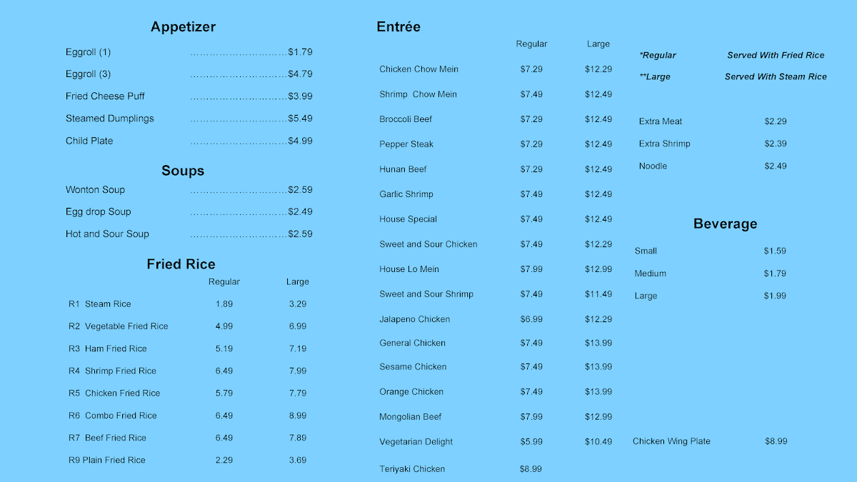 Menu Photo 1