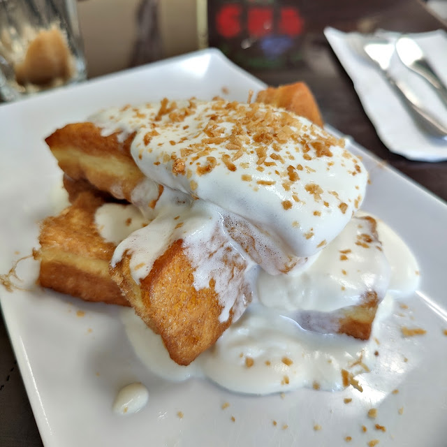 Signature French Toast with Sea Salt Cream