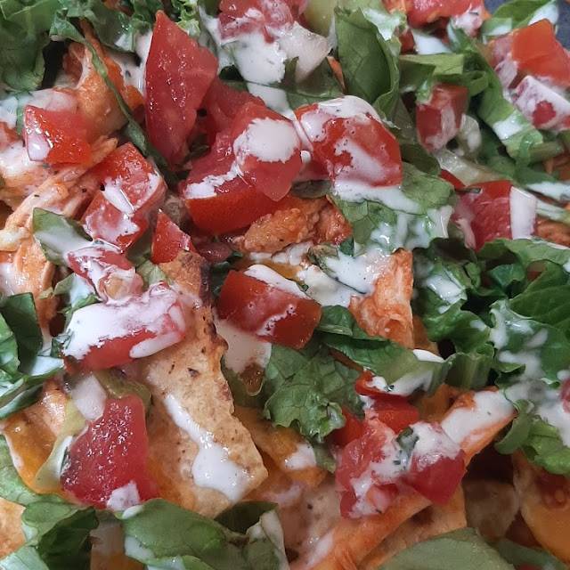Buffalo Chicken Nachos
