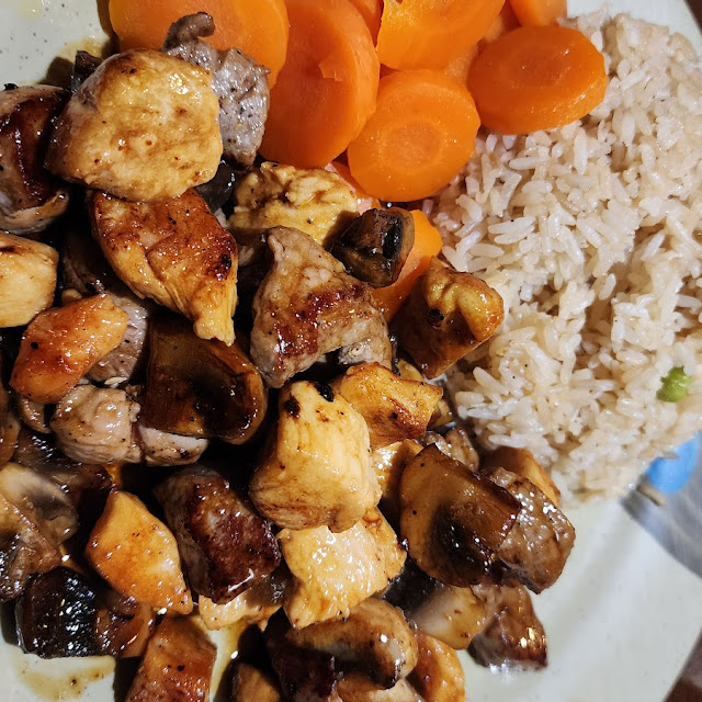 Hibachi Chicken w Mushroom