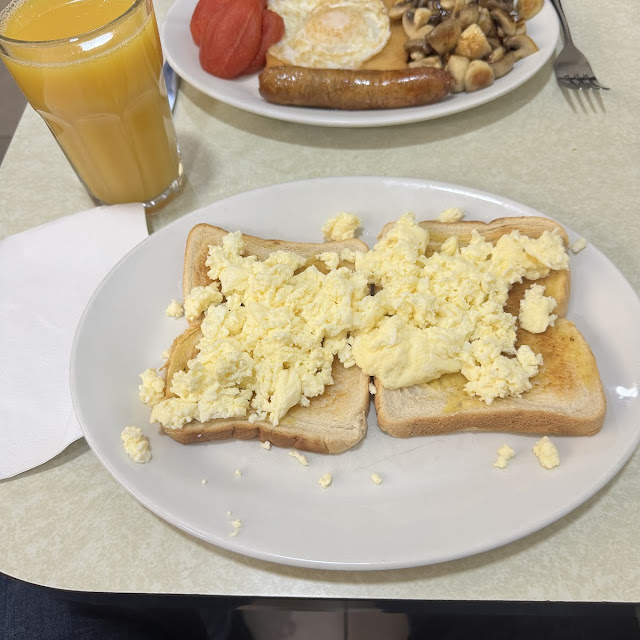 Scrambled Eggs on Toast
