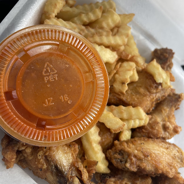Fried Wing Dinner