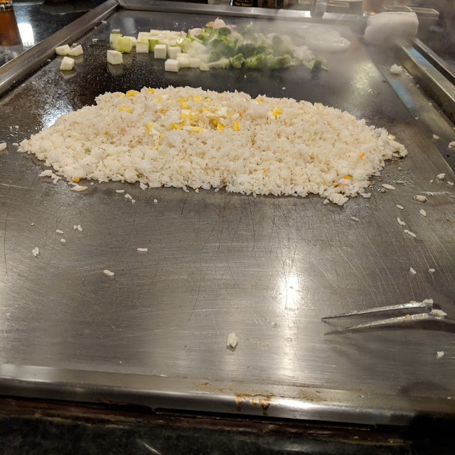 Salmon Teppanyaki