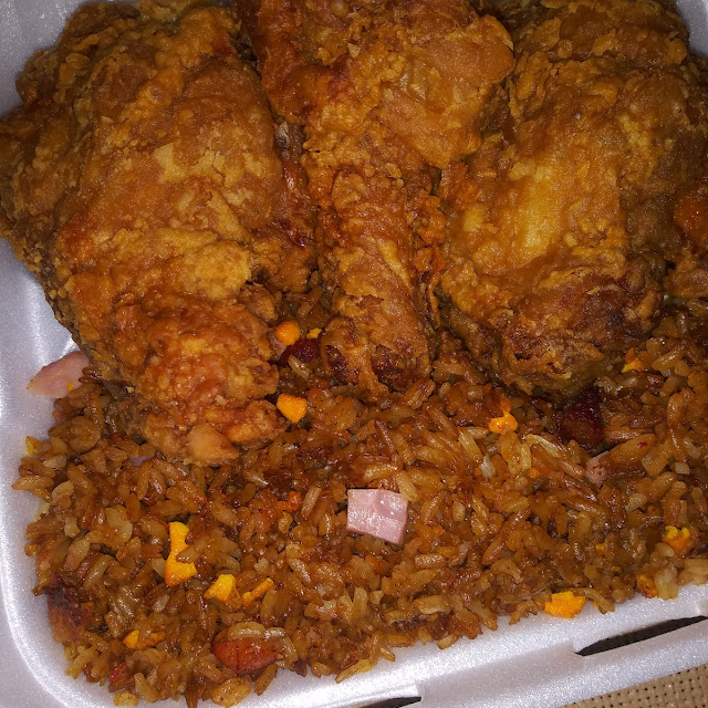 Fried Chicken with House Special Fried Rice