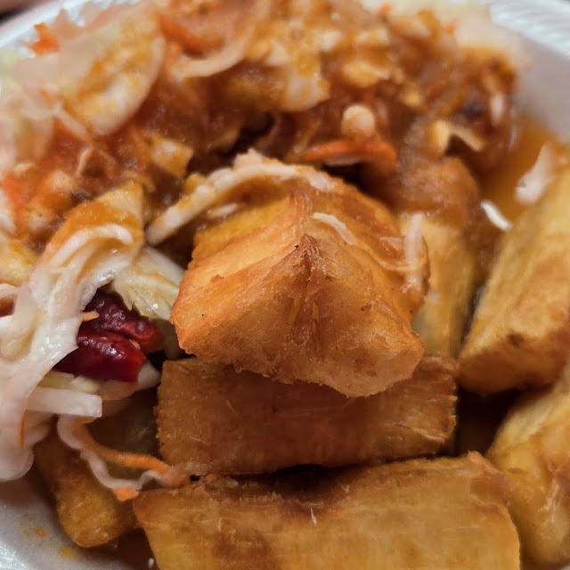 Yuca Con Chicharron