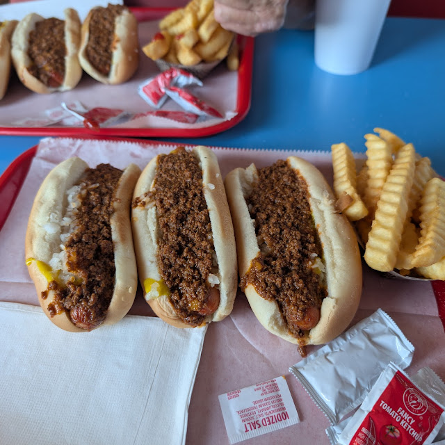 Hot Dog-2 Dogs Fries and a Med Drink