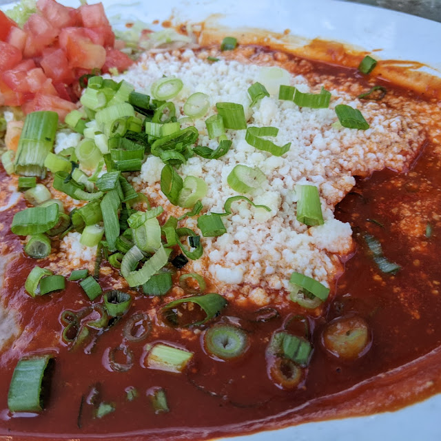 Enchiladas Rancheras Plate