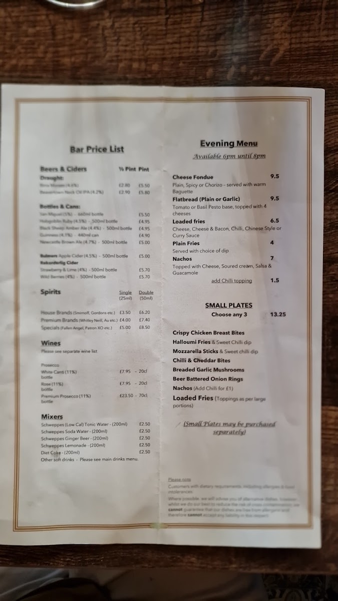 Menu Photo 0