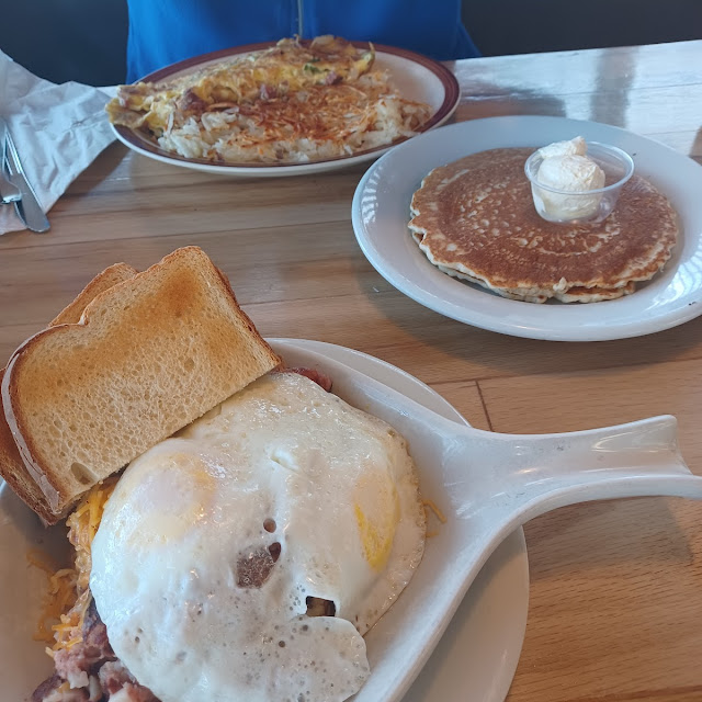Biscuits & Gravy with Two Eggs