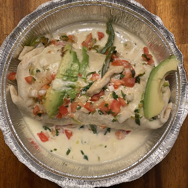 Crabmeat Burrito Deluxe