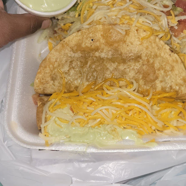 Beef Taco Rolled Tacos Bean Tostada Beef Taco