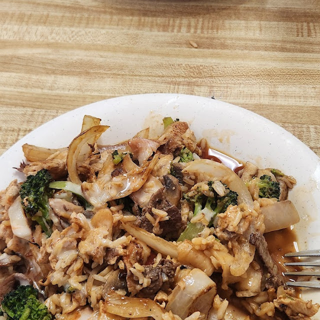 Hibachi Grilled Custom Plate
