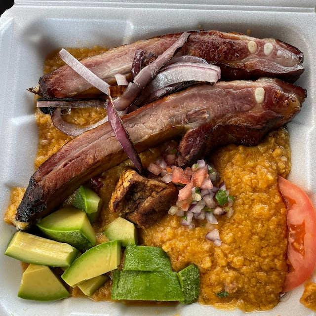 Mofongo with Chicharrones Mofongo Con Chicharron
