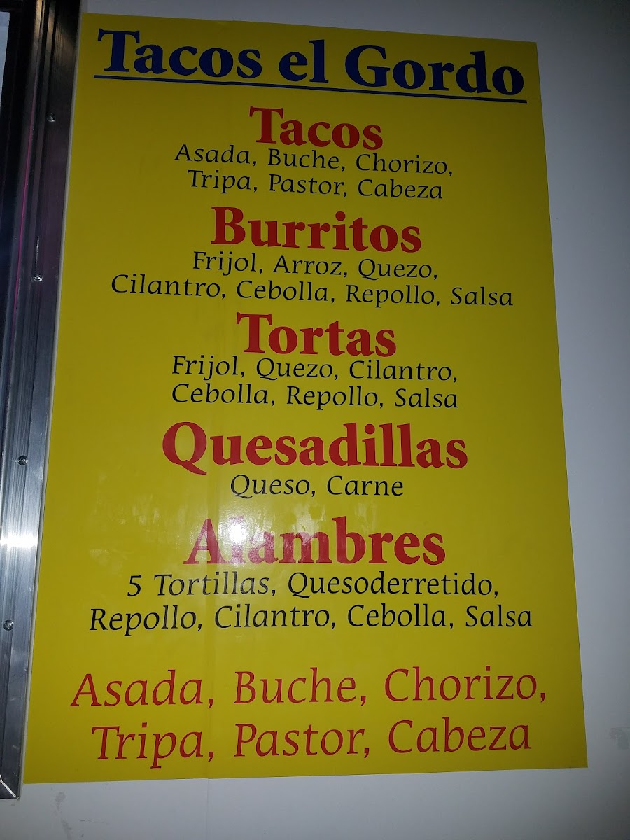 Tacos El Gordo - Photo 5