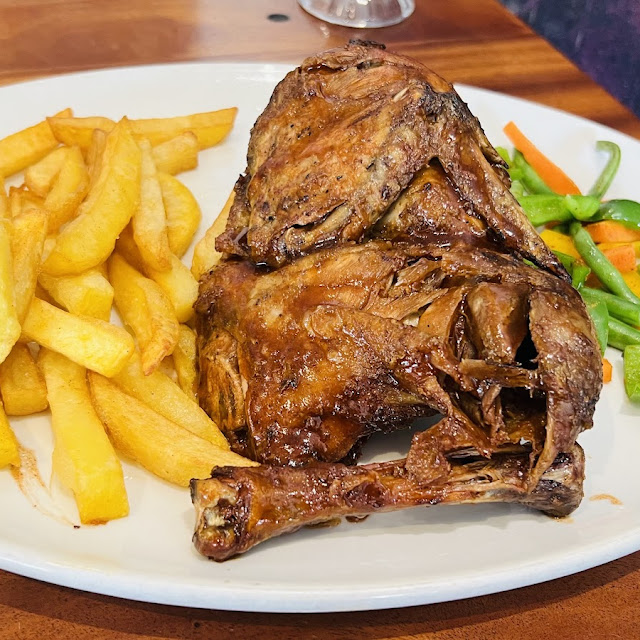 Half Grilled Chicken