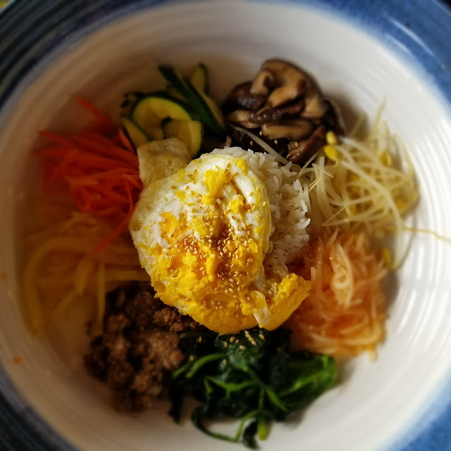 Bibimbap Korean Mixed Rice Bowl