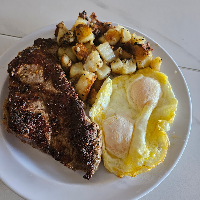 New York Steak and Eggs