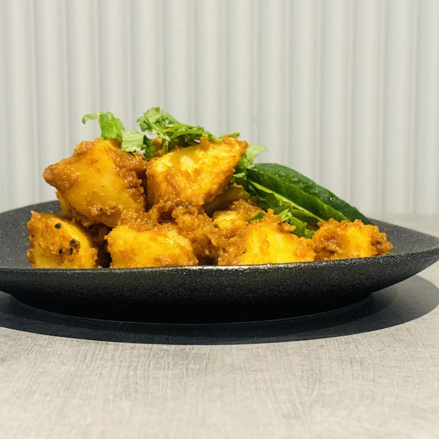 Alu Dum Potatoes with Spices