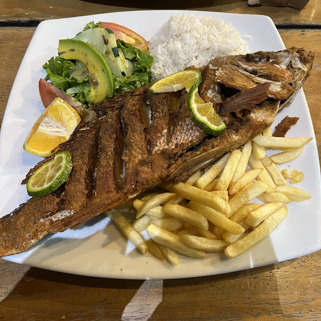 Fried Red Snapper