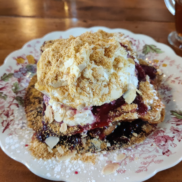 Cheesecake Stuffed French Toast