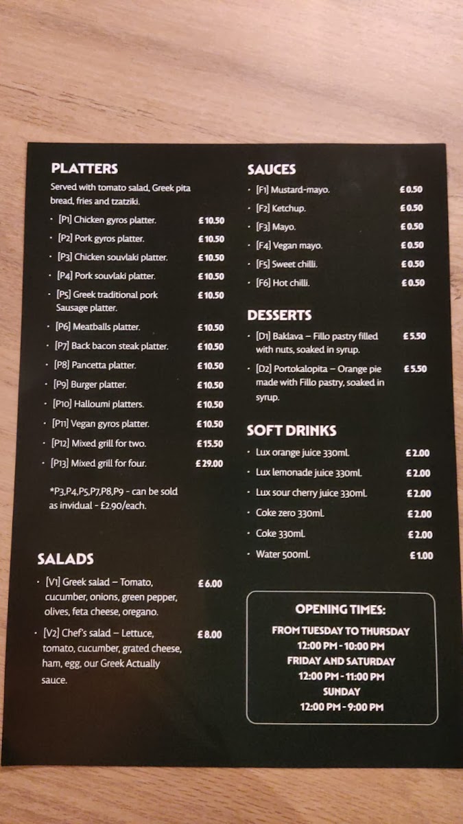 Menu Photo 0