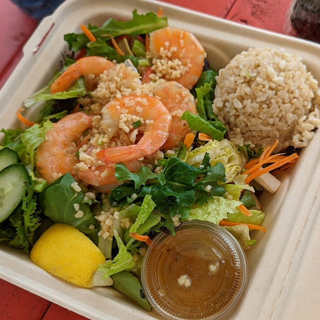 Garlic Shrimp Plate