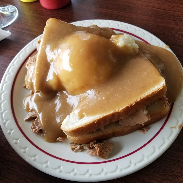 Hot Beef Sandwich
