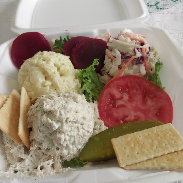 Chicken Salad Cold Plate