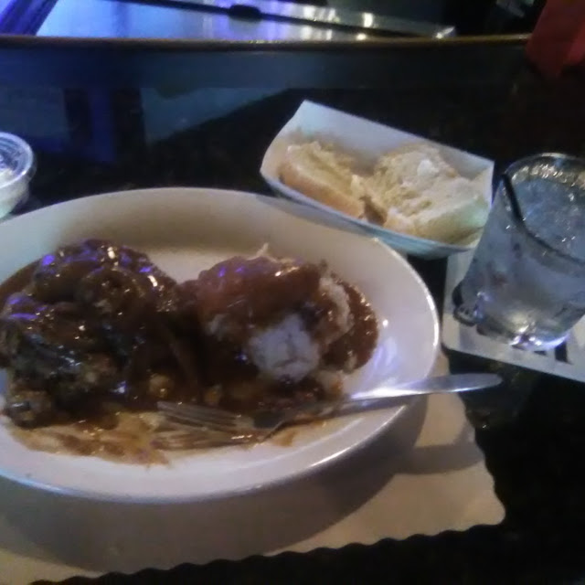 Hamburger Steak & Mashed Potatoes