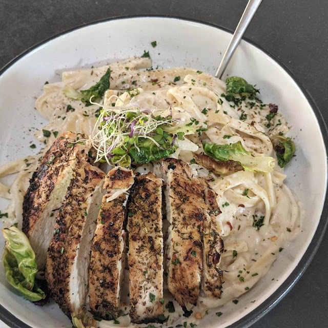 Jerk Chicken Alfredo