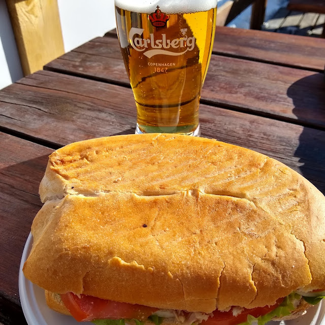 Tuna Sandwich What a Whopper