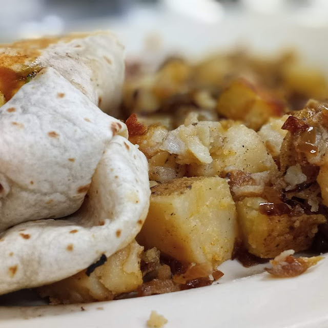 Breakfast Burrito & Home-Fries