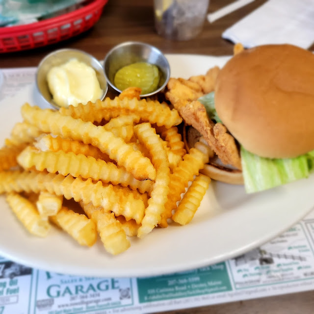 Bacon Ranch Chicken Burger