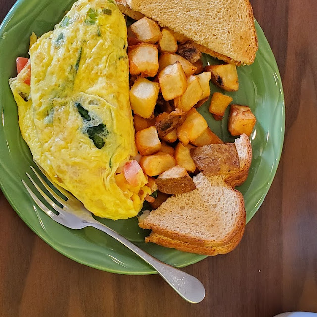 The Cabin Omelet Breakfast
