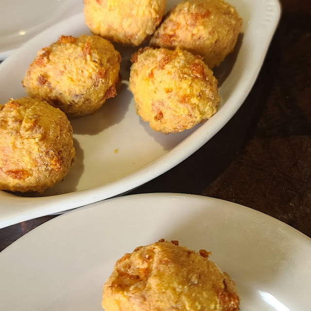 Crawfish Boudin Balls
