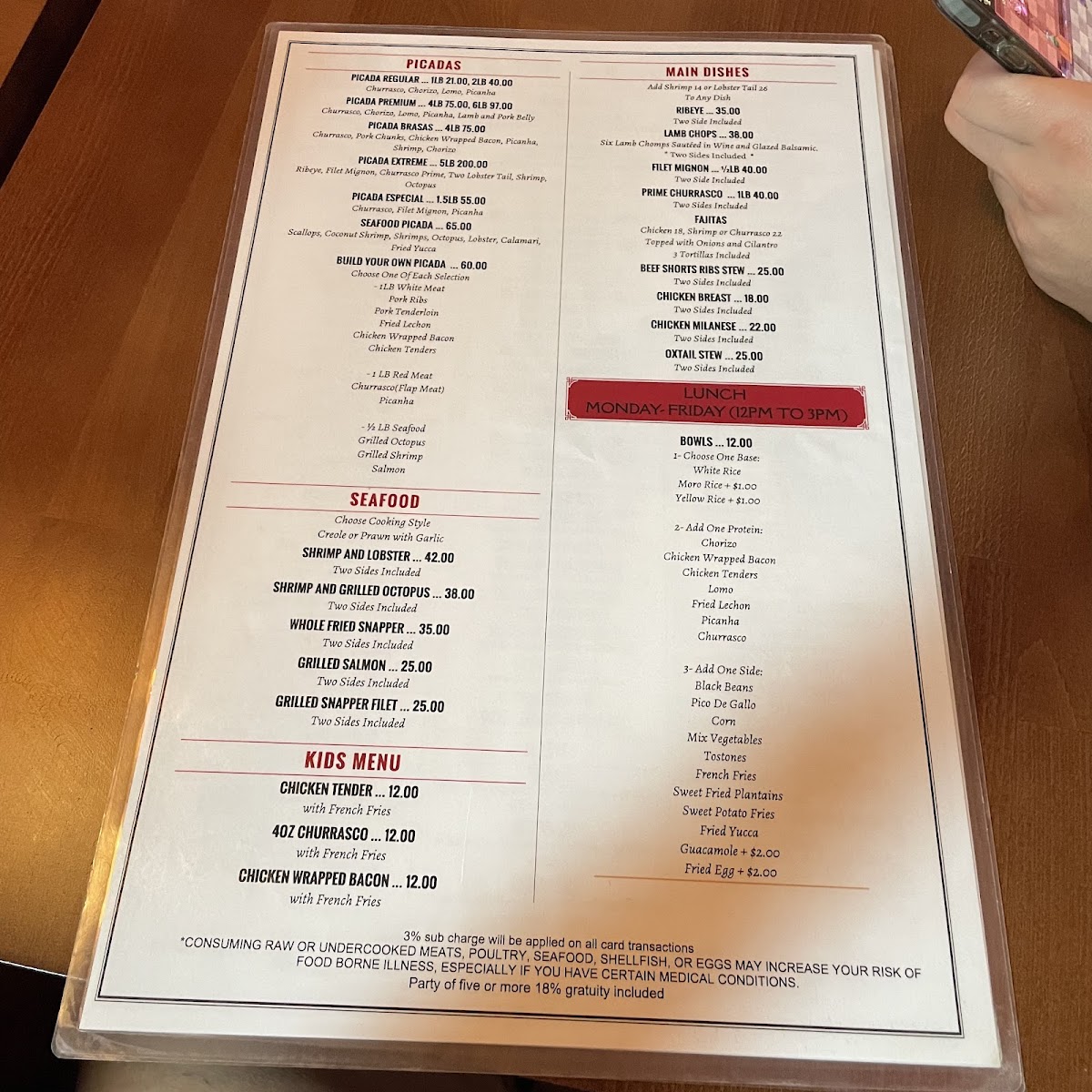 Menu Photo 1