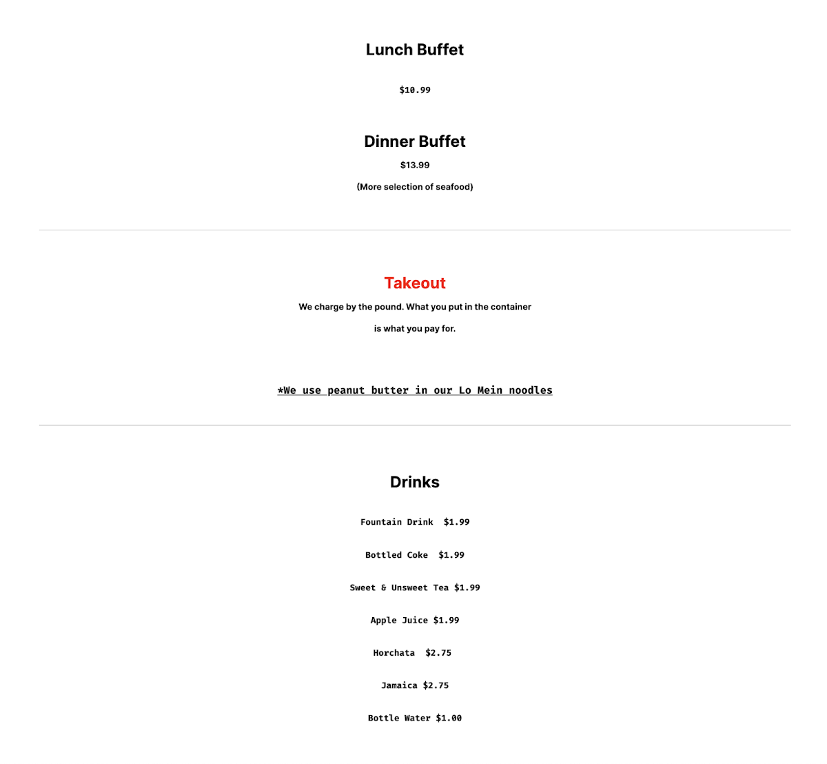 Menu Photo 0