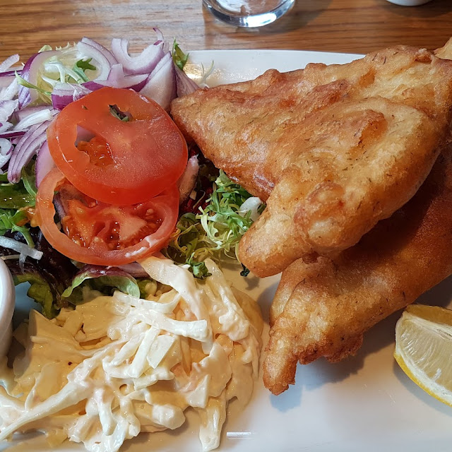 Fish and Chips House Salad
