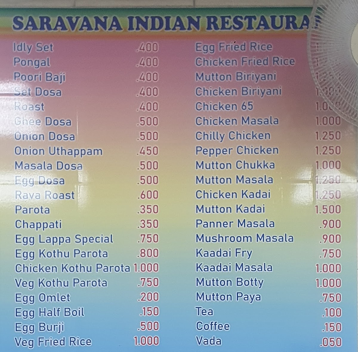 Menu Photo 0