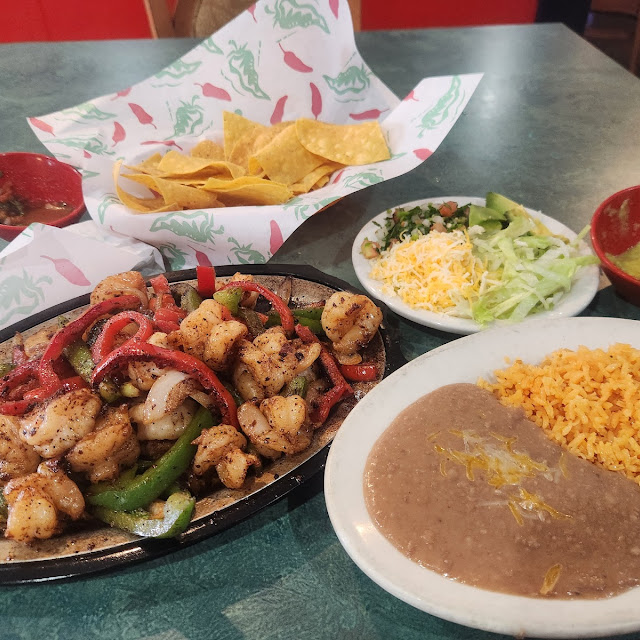 Shrimp Fajitas