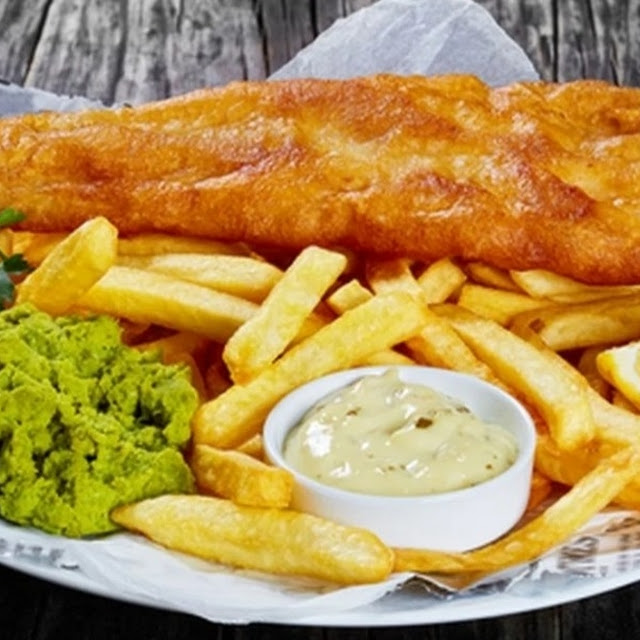 Large Cod and Chips
