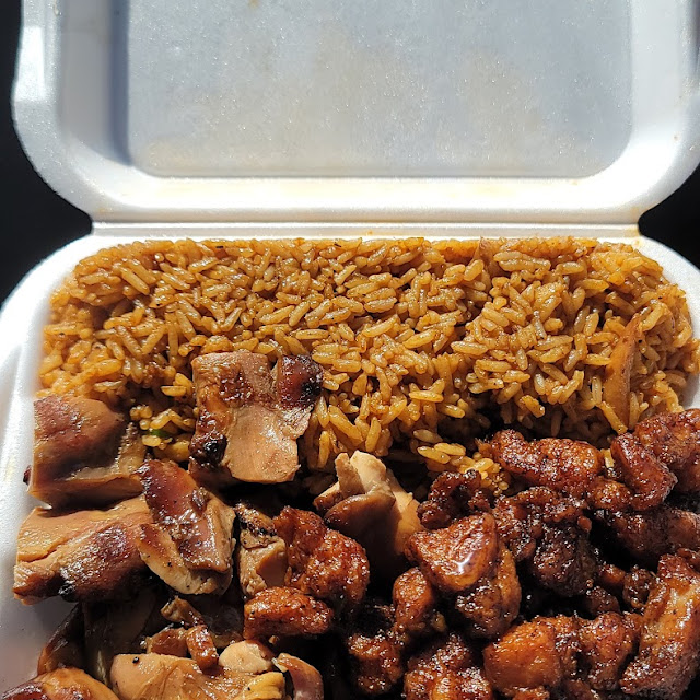 Bourbon Chicken & Rib Tips
