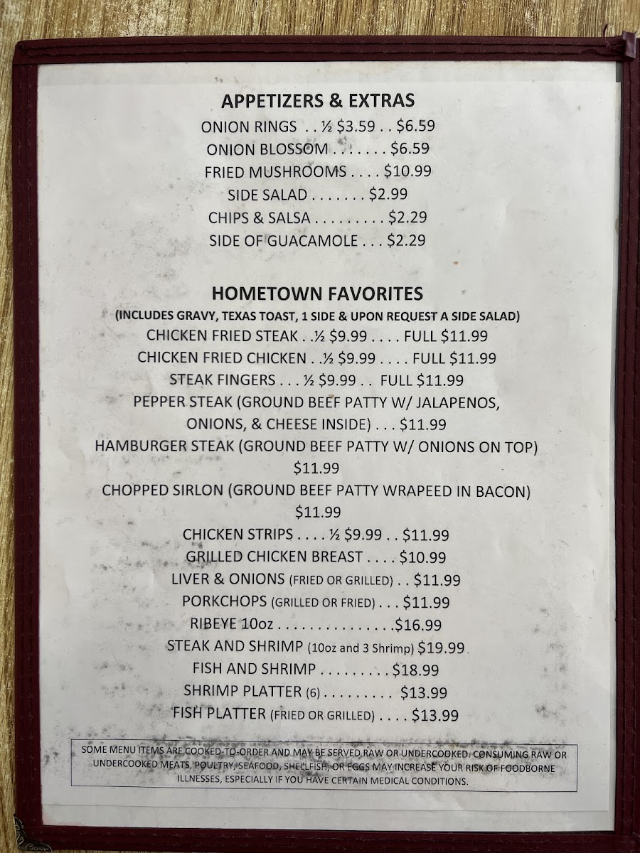 Menu Photo 0