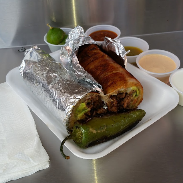 Bacon Wrapped Sonora Burrito