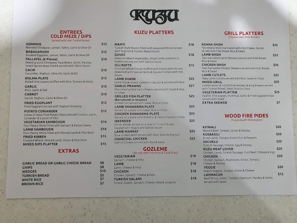 Menu Photo 0