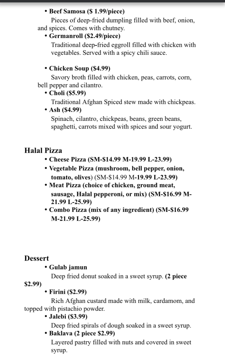 Menu Photo 2