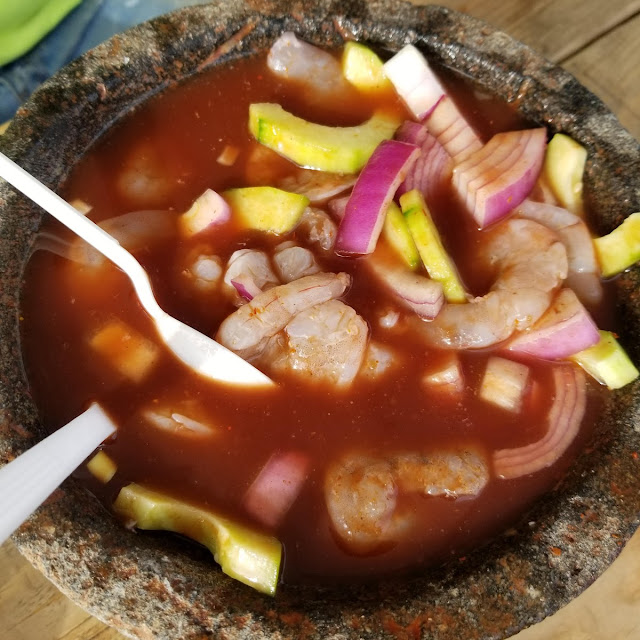Aguachile Broskis Camarón Curtido