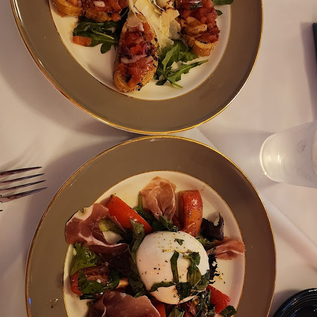 Bruschetta and Burrata