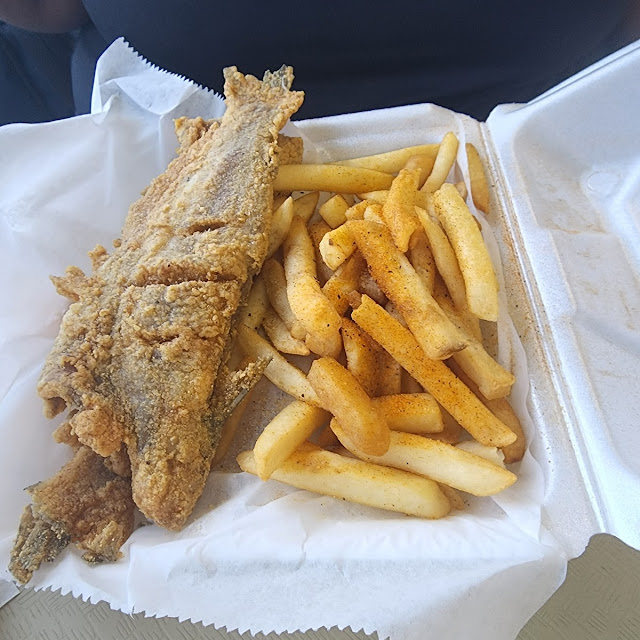Whole Catfish with Fries